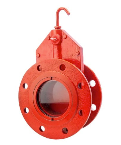 4" Blast Gate Valve Flanged