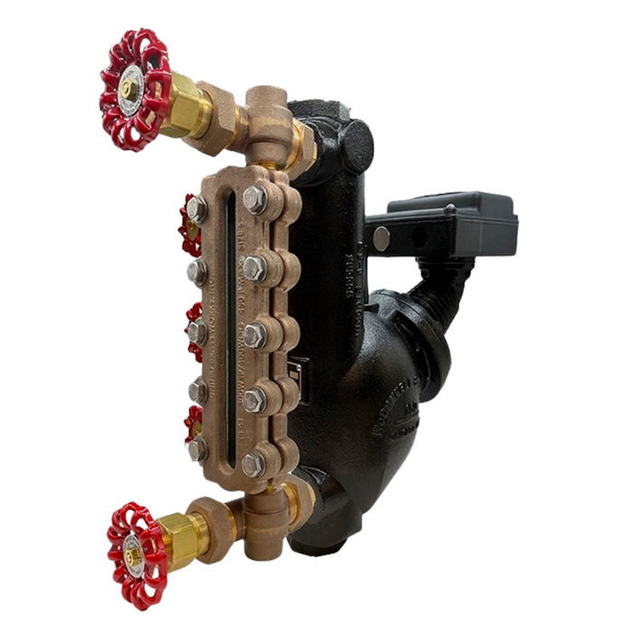 United Brass Bronze Reflex Sight Glass & Valve Kit for McDonnell Miller Water Columns 157, 193, 194